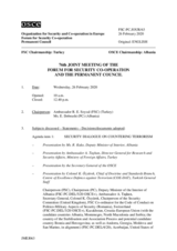 Journal of the 76th Joint Meeting of the Forum for Security Co-operation and the Permanent Council