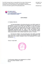 Response by the Delegation of Slovakia to the Questionnaire on the Code of Conduct on Politico-Military Aspects of Security