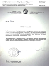 Response by the Delegation of Malta to the Questionnaire on the Code of Conduct on Politico-Military Aspects of Security