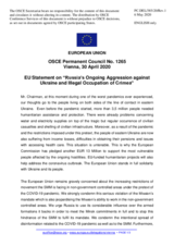 Statement by the Croatian EU Presidency on Russia’s ongoing aggression against Ukraine and illegal occupation of Crimea
