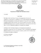 Information Exchange by the Delegation of the United States of America on Conventional Arms Transfer