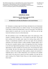 Statement by the Croatian EU Presidency on the situation in and around Ukraine
