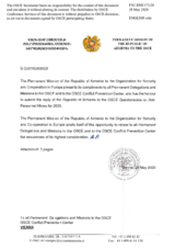Response by the Delegation of Armenia to the Questionnaire on Anti-Personnel Mines and Explosive Remnants of War