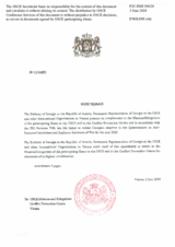 Response by the Delegation of Georgia to the Questionnaire on Anti-Personnel Mines and Explosive Remnants of War