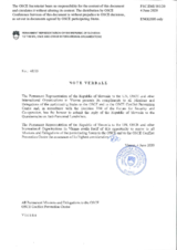 Response by the Delegation of Slovenia to the Questionnaire on Anti-Personnel Mines and Explosive Remnants of War