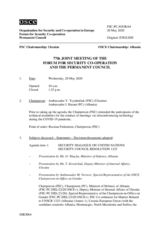 Journal of the 77th Joint Meeting of the Forum for Security Co-operation and the Permanent Council