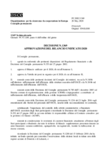 Decisione N.1369 del Consiglio permanente