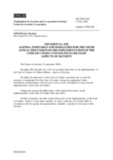 Forum for Security Co-operation Decision No. 2/20