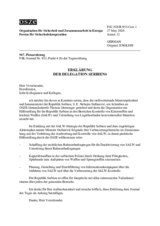 Beschluss Nr. 2/20 des Forums für Sicherheitskooperation