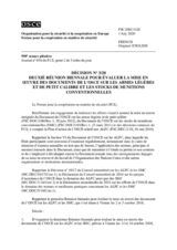 Décision No 3/20 du Forum pour la coopération en matière de sécurité