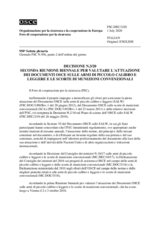 Decisione N.3/20 del Foro di cooperazione per la sicurezza