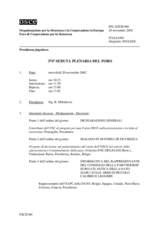 Journal of the 374th Plenary Meeting of the Forum for Security Co-operation Journal (it)