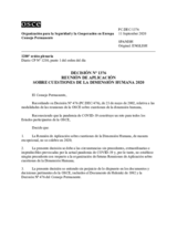 Decisión Nº 1376 del Consejo Permanente