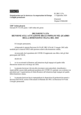 Decisione N.1376 del Consiglio permanente