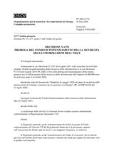 Decisione N.1374 del Consiglio permanente