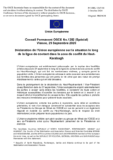 Déclaration de l’Union européenne sur la situation le long de la ligne de contact dans la zone de conflit du Haut-Karabagh