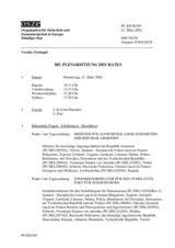 Journal of the 385th Plenary Meeting of the Permanent Council (de)