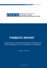 Restrictions to the SMM’s freedom of movement and other impediments to the fulfilment of its mandate (January – June 2020)