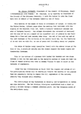 Statement by Mr. Giulio Andreotti, President of the Council of Ministers of Italy