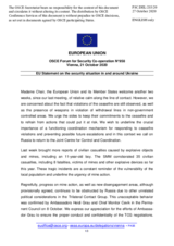 Statement by the German EU Presidency on the situation in and around Ukraine 