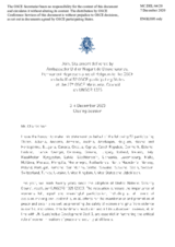 Joint Statement on the topic of UNSCR 1325