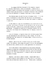 Statement by Mr. George Vassiliou, President of the Republic of Cyprus