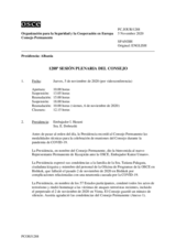 Diario de la 1288ª Sesión plenaria del Consejo Permanente 