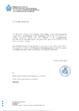 Response by the Delegation of San Marino to the Questionnaire on Participating States’ Policy and/or National Practices and Procedures for the Export of Conventional Arms and Related Technology