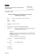 Journal of the 1292nd Special Plenary Meeting of the Permanent Council
