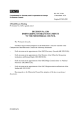 Permanent Council Decision No. 1384