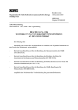 Beschluss Nr. 1384 des Ständigen Rates