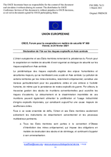 Déclaration de l’Ue sur les risques explosifs en Asie centrale
