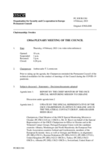 Journal of the 1301st Plenary Meeting of the Permanent Council