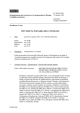 Giornale della 1299a Seduta plenaria del Consiglio permanente