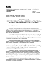 Decision No.6/20 - PREVENTING AND COMBATING CORRUPTION THROUGH DIGITALIZATION AND INCREASED TRANSPARENCY