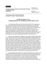 Document No.2/20 - DECLARATION ON CO-OPERATION WITH THE OSCE ASIAN PARTNERS