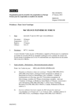 Journal de la 966ème séance plénière du Forum