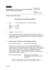 Giornale della 967a Seduta plenaria del Foro di cooperazione per la sicurezza