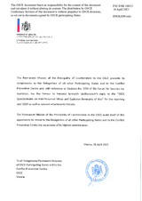 Response by the Delegation of Liechtenstein to the Questionnaire on Anti-Personnel Mines and Explosive Remnants of War