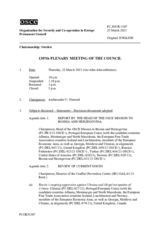 Journal of the 1307th Plenary Meeting of the Permanent Council