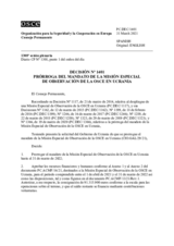 Decisión Nº 1401 del Consejo Permanente