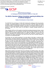 Presentation by Mr. T. Vestner, head of the Security and Law Programme, Geneva Centre for Security Policy