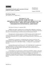 Forum for Security Co-operation Decision No. 2/21