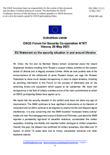 Statement by the Portuguese EU Presidency on the situation in and around Ukraine