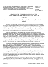 Statement by the Portuguese EU Presidency on the International Day against Homophobia, Transphobia and Biphobia, observed on 17 May 2021