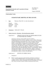 Journal of the 1312th Plenary Meeting of the Permanent Council