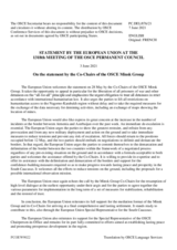 Statement by the Portuguese EU Presidency on the statement by the Co-Chairs of the OSCE Minsk Group issued on 28 May 2021