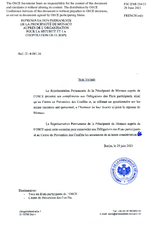Response by the Delegation of Monaco to the Questionnaire on Anti-Personnel Mines and Explosive Remnants of War
