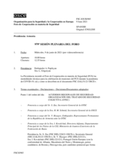 Diario de la 979ª Sesión plenaria del Foro de Cooperación en materia de Seguridad