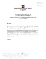 Statement by the Delegation of Norway on the 7th anniversary of the downing of Malaysia Airlines flight MH17 on 17 July 2014
